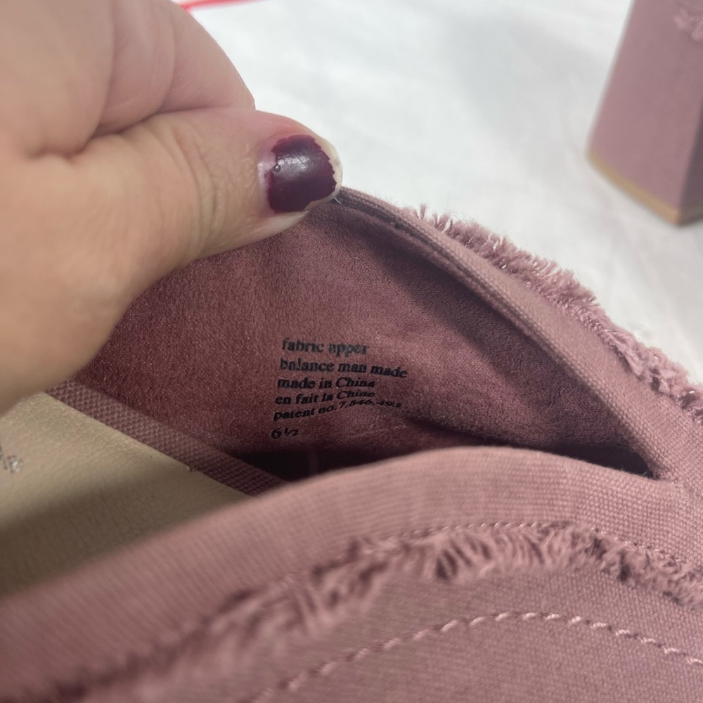 Seychelles Pink Blush Raw Edges Open Toe Heels - Picture 6 of 9